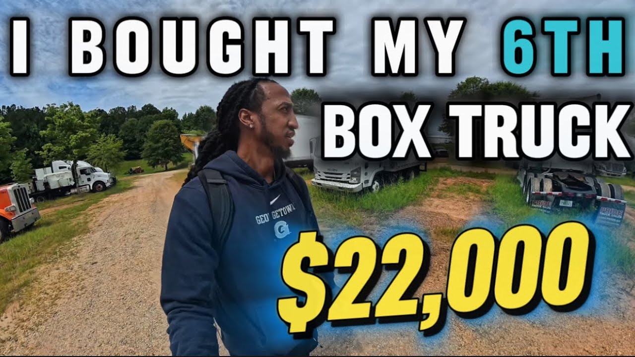 I Spent $22,000 On My 6th Box Truck | Box Truck Bros