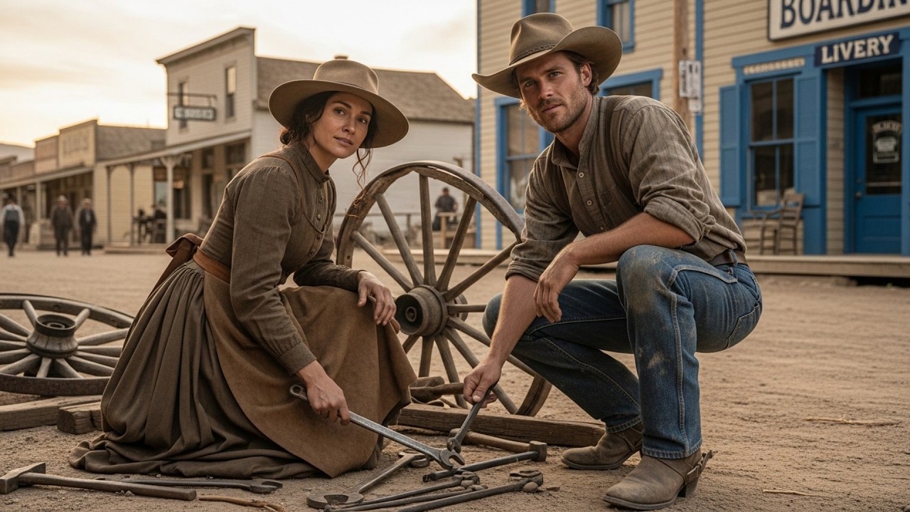 She Was The Woman Who Could Repair Any Broken Thing, The Cowboy Wondered If She Could Fix His Heart