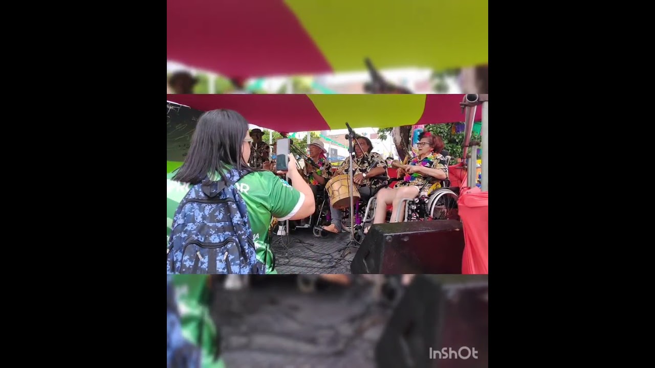 Banda pife da inclusão da apodec Pré carnaval de Caruaru 2026