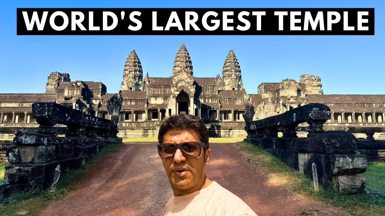 A Day at Angkor Wat: The World's Largest Temple | Siem Reap, Cambodia