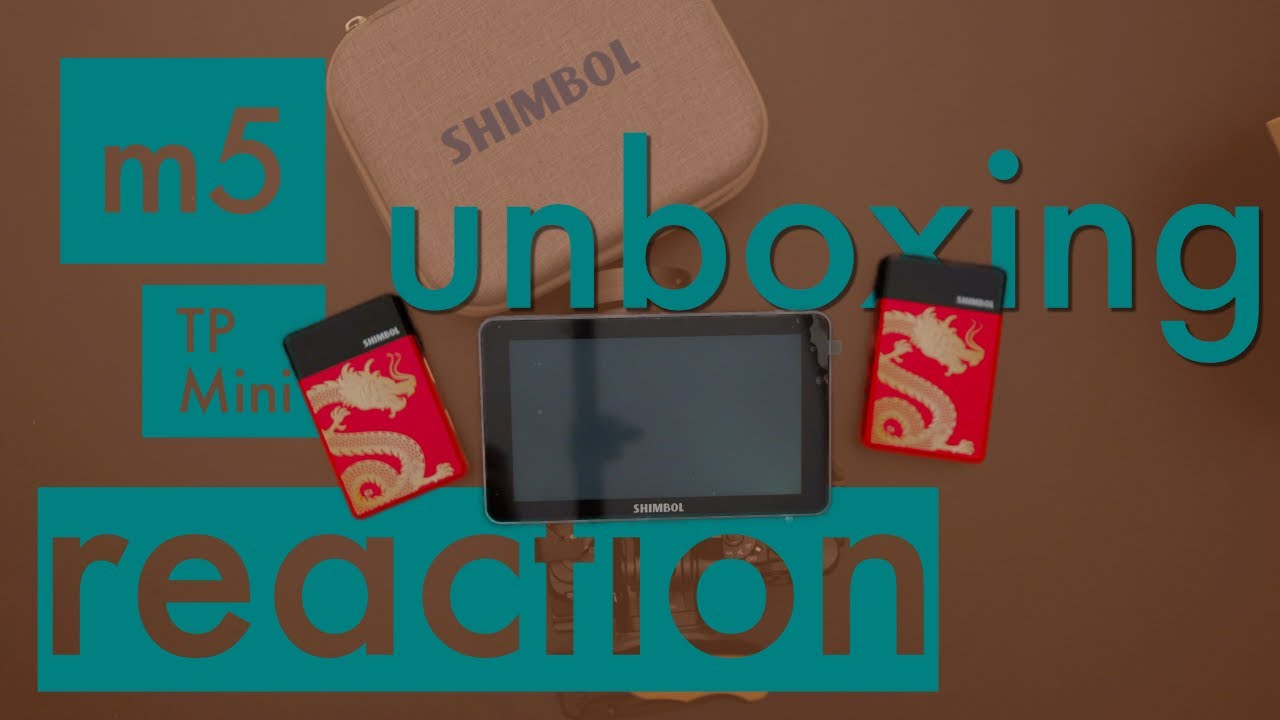Shimbol M5 Monitor and Shimbol TP Mini | Unboxing and first impressions