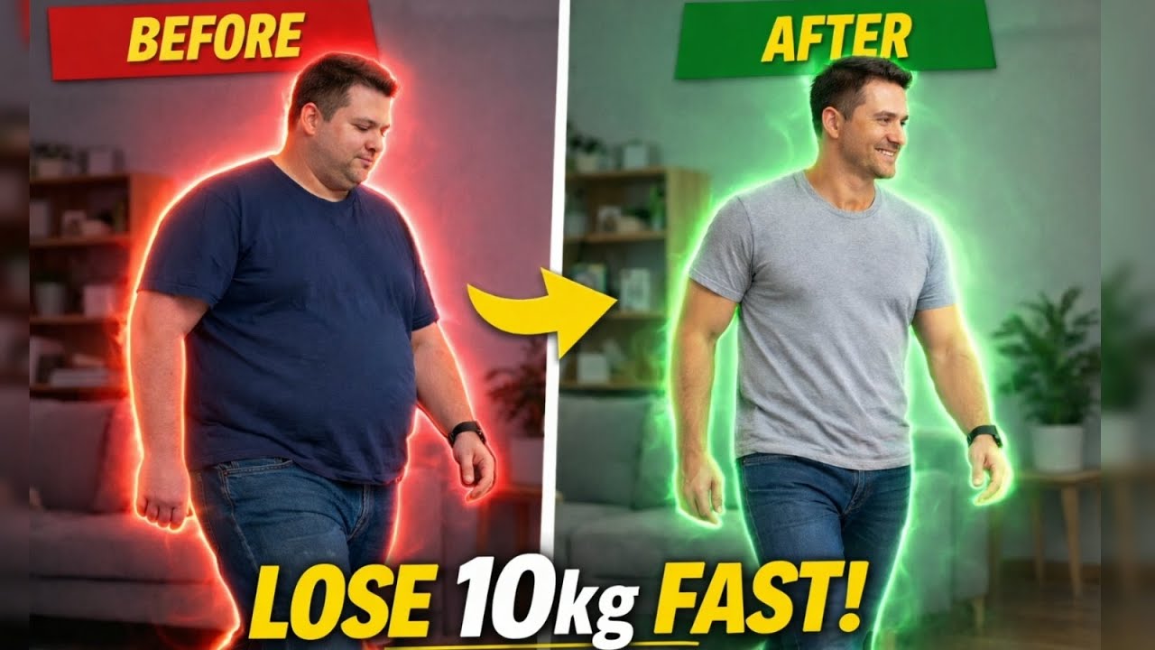 How to Lose Weight Fast: The 60-Day Home Walking Plan (Lose 10kg)