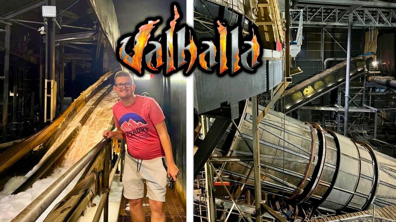 Valhalla Behind The Scenes - INCREDIBLE Tour at Blackpool Pleasure Beach!