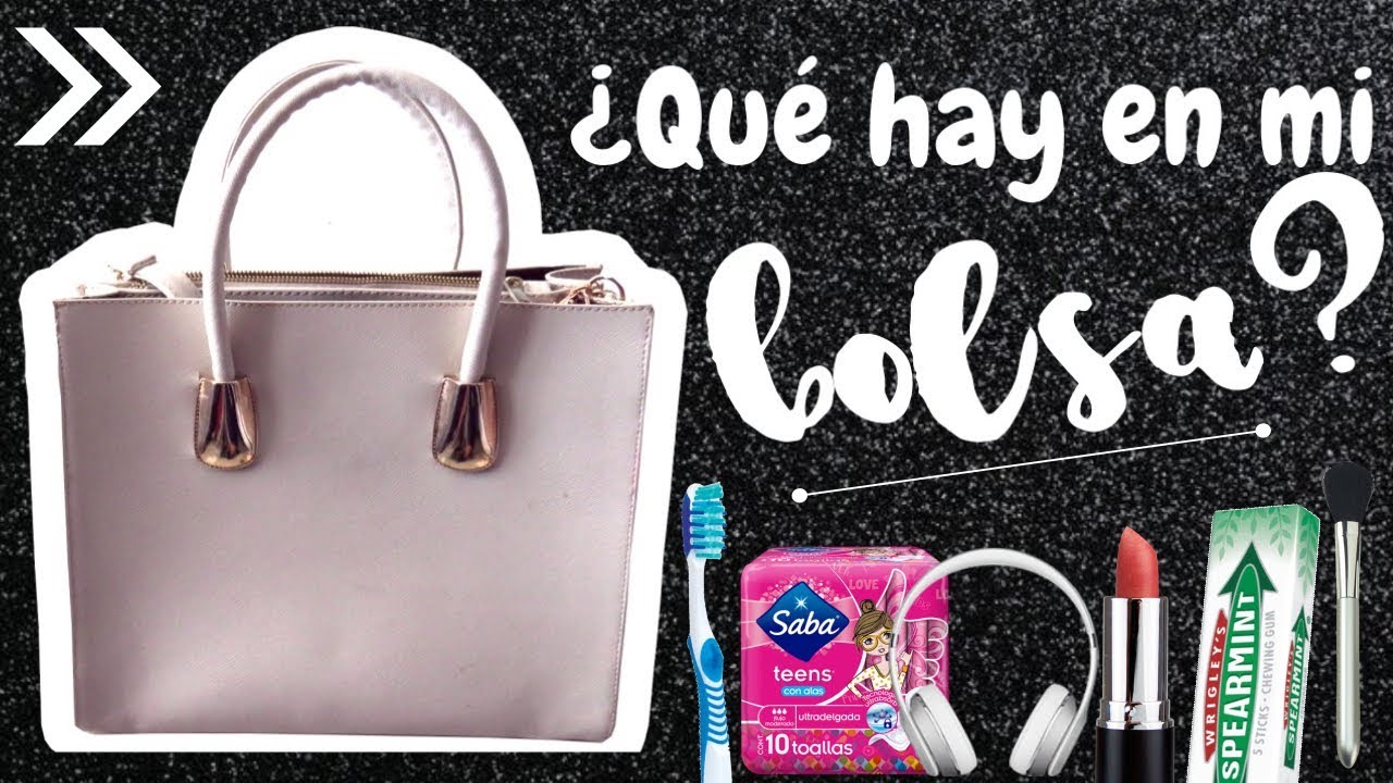 #TAG ¿QUÉ HAY EN MI BOLSA? || Clan de Belleza