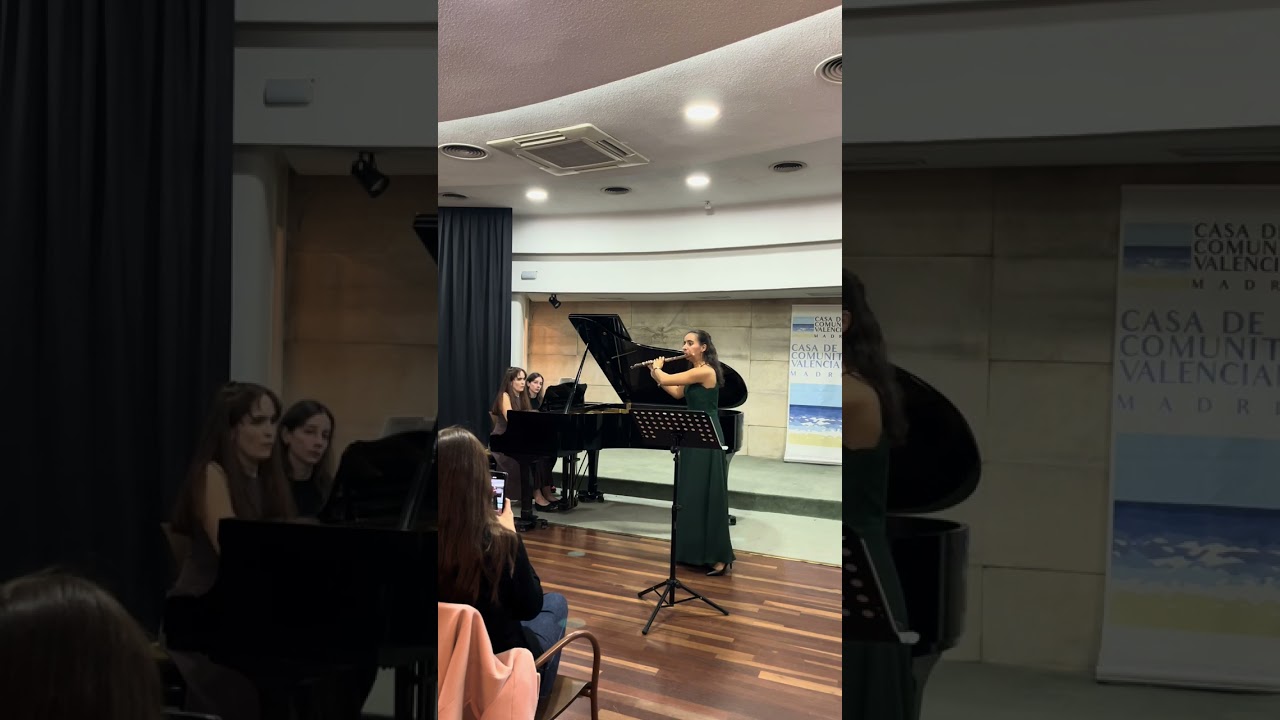 F. Poulenc Sonata for flute and piano-Violeta Gil Garcia