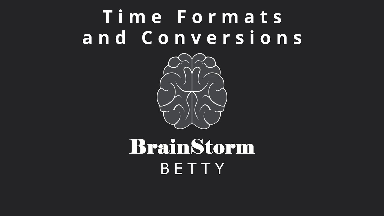 Maths Lit 002 Time Formats and Conversions
