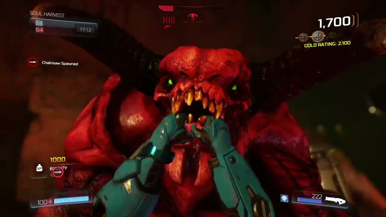 All Multiplayer Glory Kills in Doom 2016 including Chainsaw