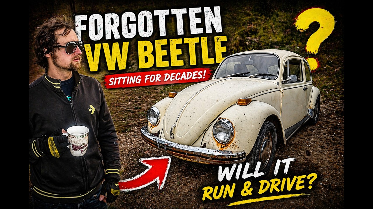 БЕСПЛАТНО! Volkswagen Beetle 1970 года. Будет ли он заводиться и ездить?