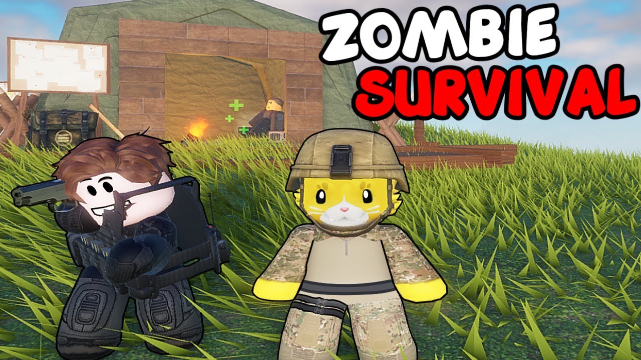 ¡Construye Tu BASE, sobrevive y lucha contra ZOMBIS en Roblox! 🧱🧟‍♂️ Survival zombie