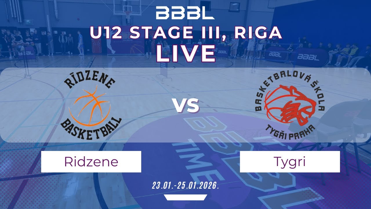 RBS Centrs 2014 vs BS Tygri 2014 | BBBL U12 | Stage III
