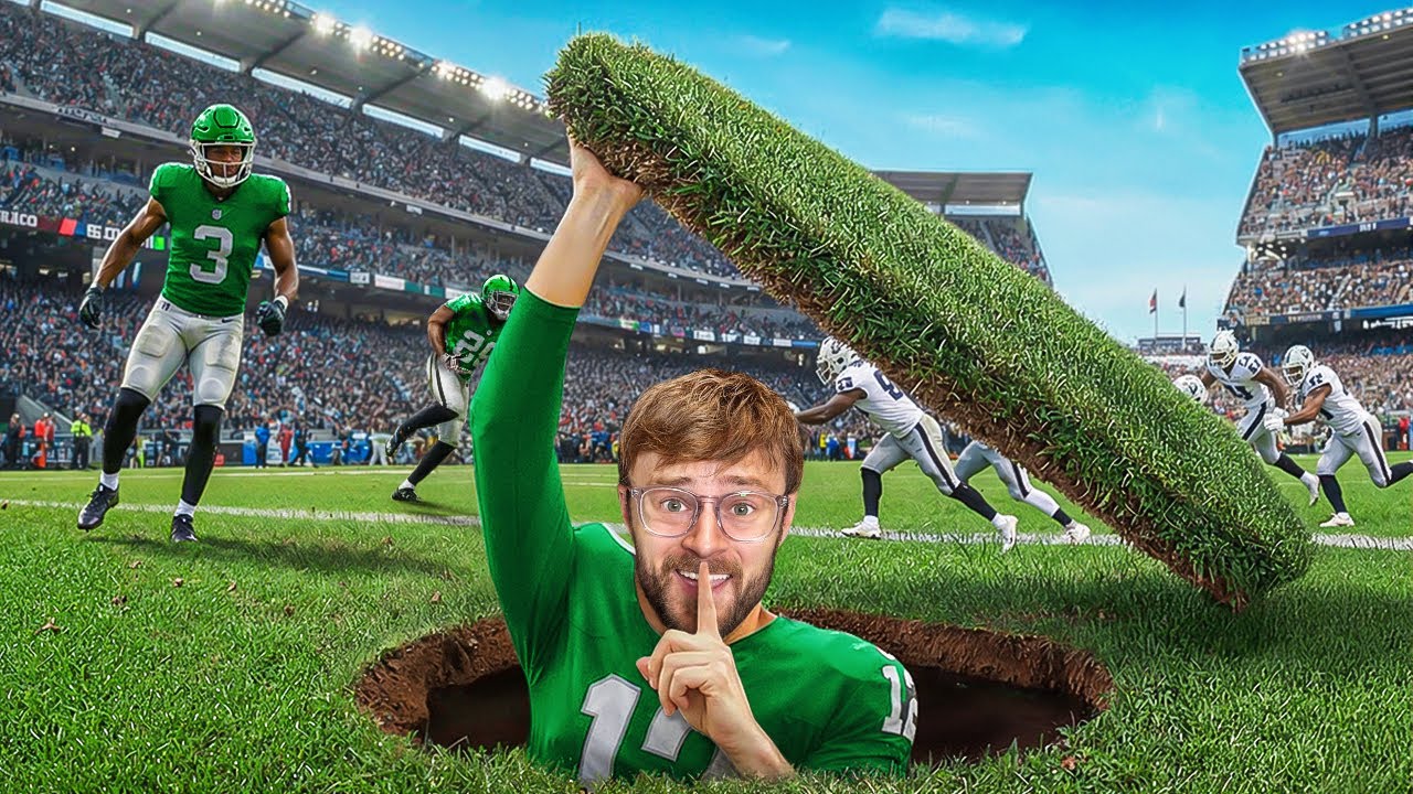 ЭКСТРЕМАЛЬНЫЕ ПРЯТКИ НА СТАДИОНЕ NFL!