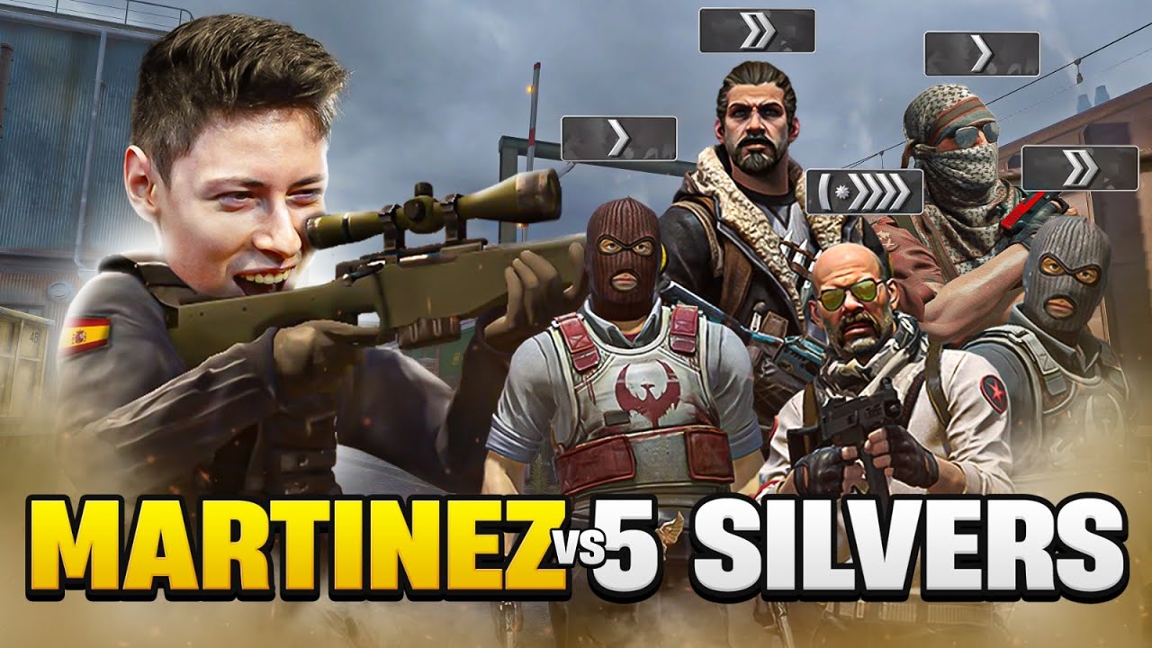 TOP 1 FACEIT ESPAÑA vs 5 SILVERS