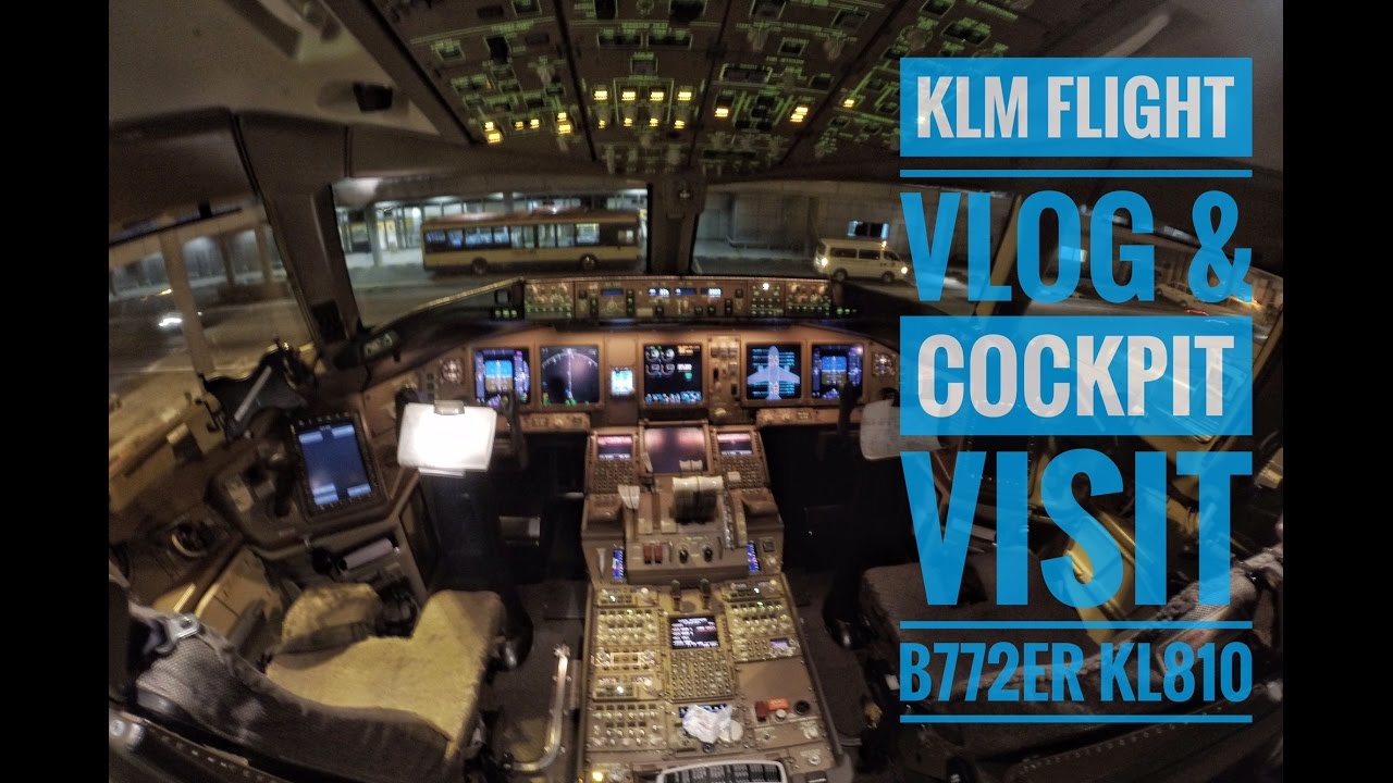 KLM Flight Vlog & Cockpit Visit | Boeing 777-200ER | KL810 | Economy Class | CGK - KUL