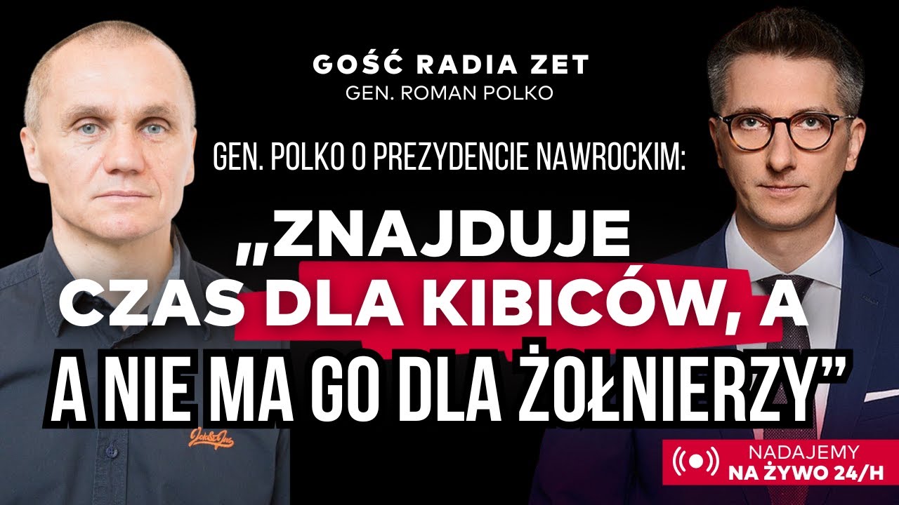 Gość Radia ZET - gen. Roman Polko