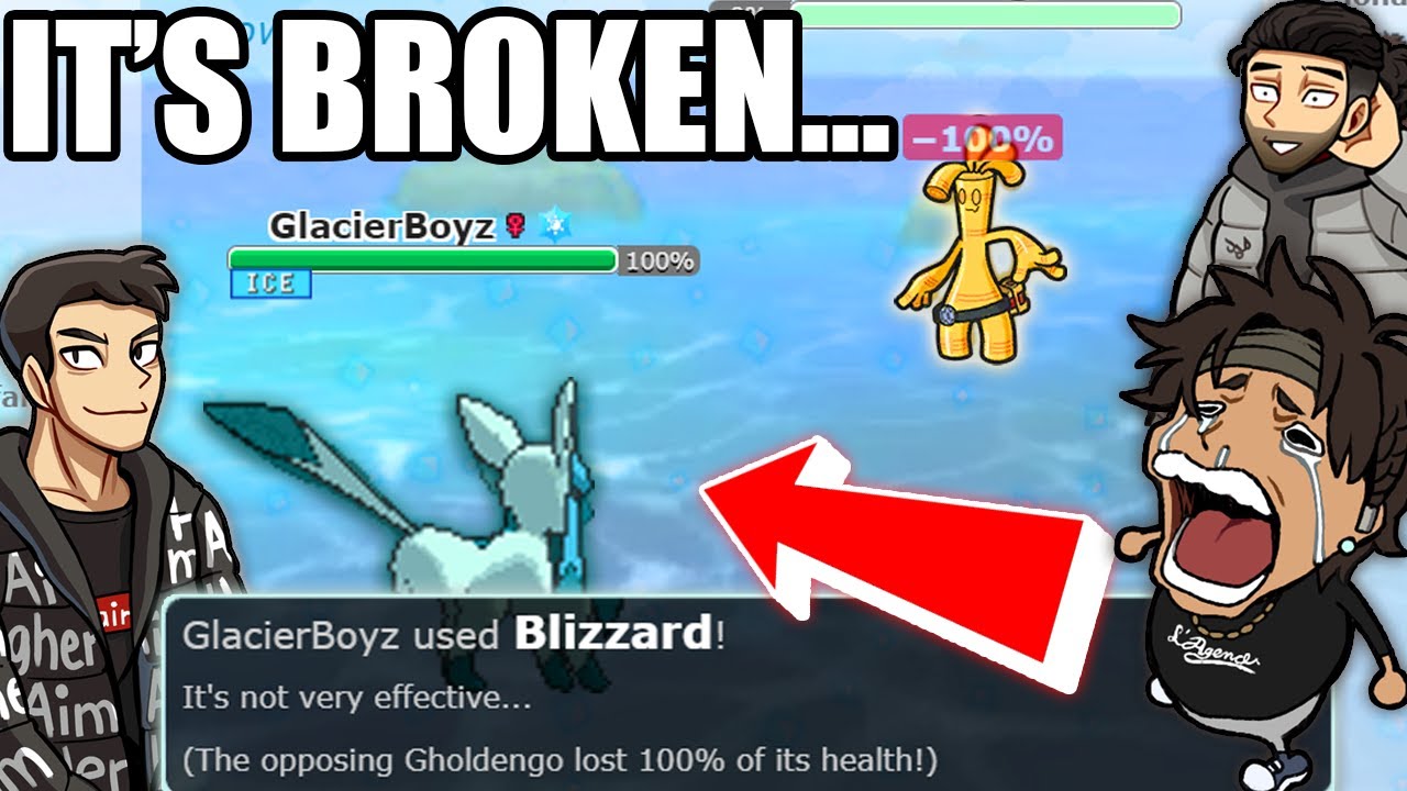 GLACEON IN HAIL IS ABSOLUTELY INSANE! Pokemon Scarlet and Violet