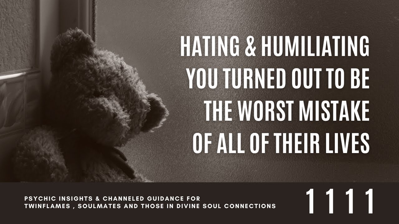THEY'RE Realising HATING & HUMILIATING YOU Was The WORST MISTAKE of Their LIVES .