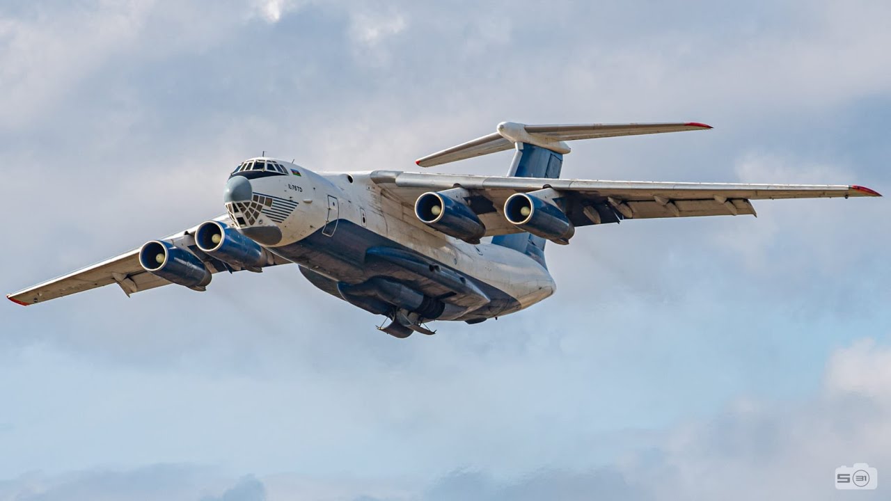 IL76 Take off rwy 04 LETO