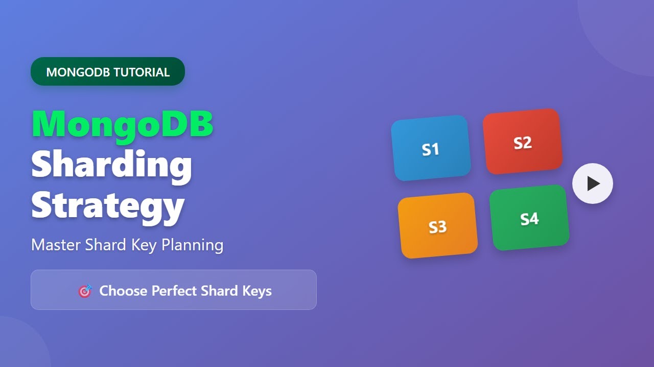 MongoDB Sharding Explained: Strategy, Keys & Distribution for Scalable Databases