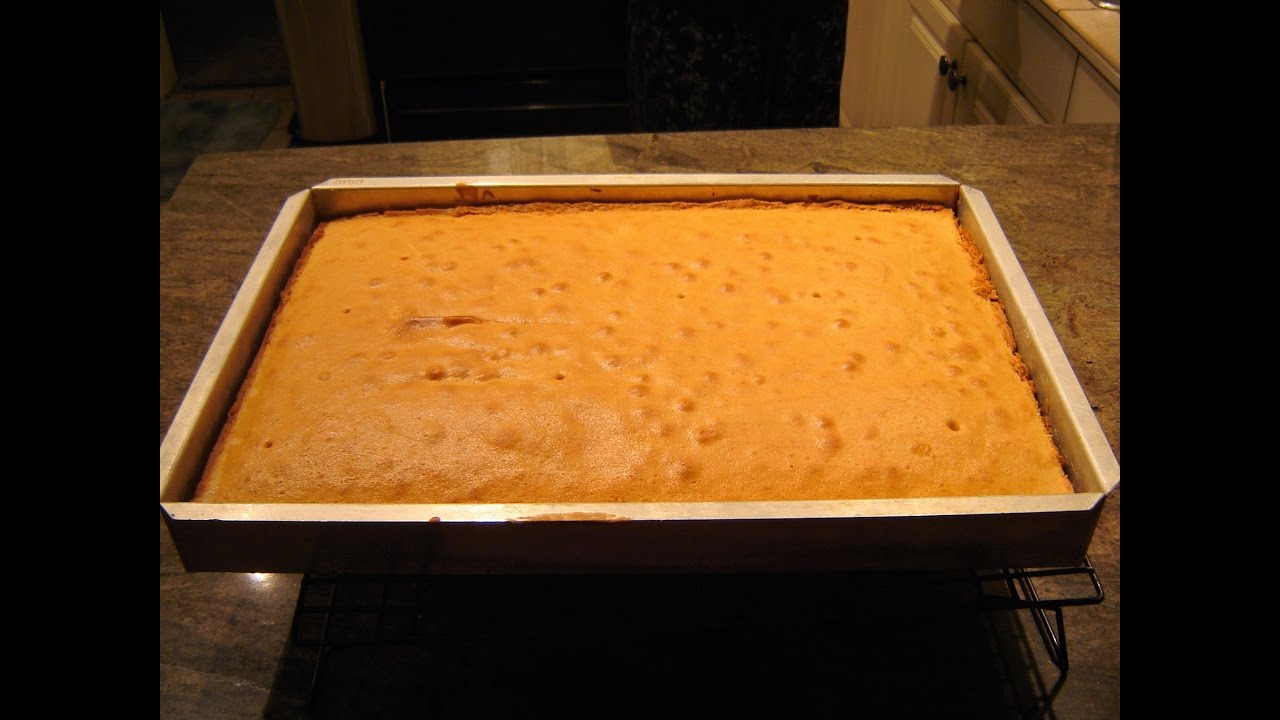 Yellow Half Sheet Cake by Diane Lovetobake