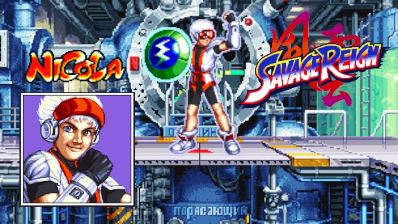 Savage Reign - Nicola (Neo·Geo CD) 風雲黙示録 ニコラ・ザザ