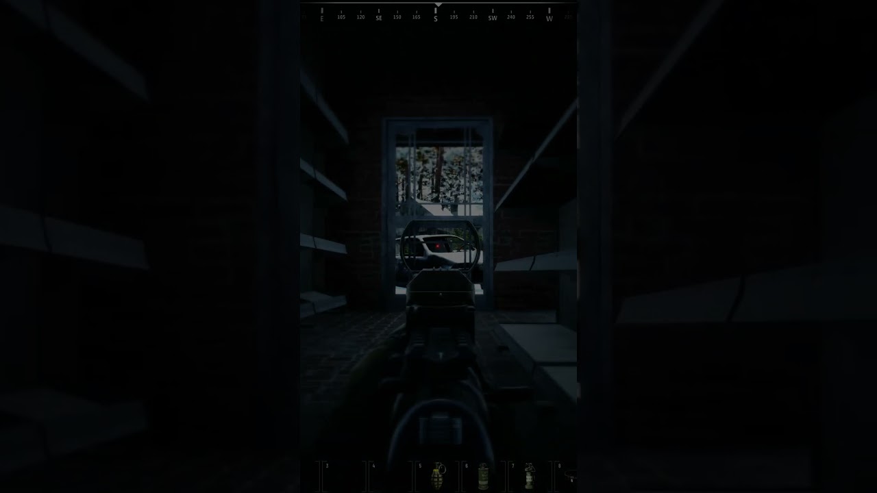 SCUM reloading a magazine.