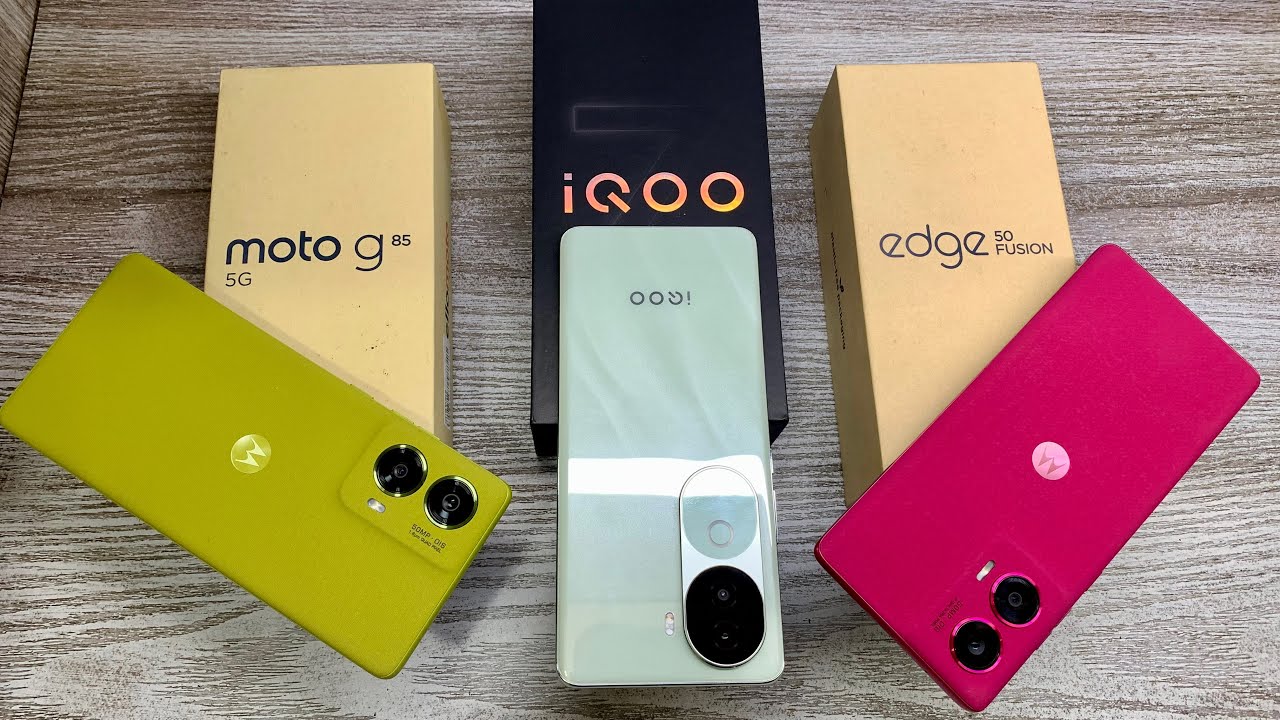 Moto G85 5g vs Moto Edge 50 Fusion vs Iqoo Z9s 5g - Flipkart Sale Discount 🔥| Amoled Curved Display