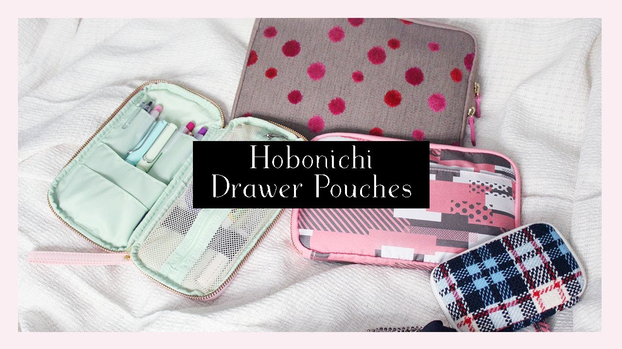 Updated Hobonichi Drawer Pouch Comparison