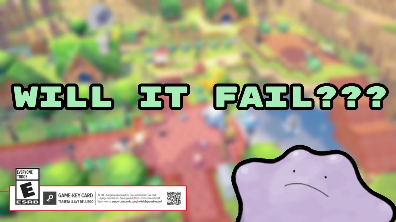 Will Pokemon Pokopia Flop? - The end of physical Pokemon Games