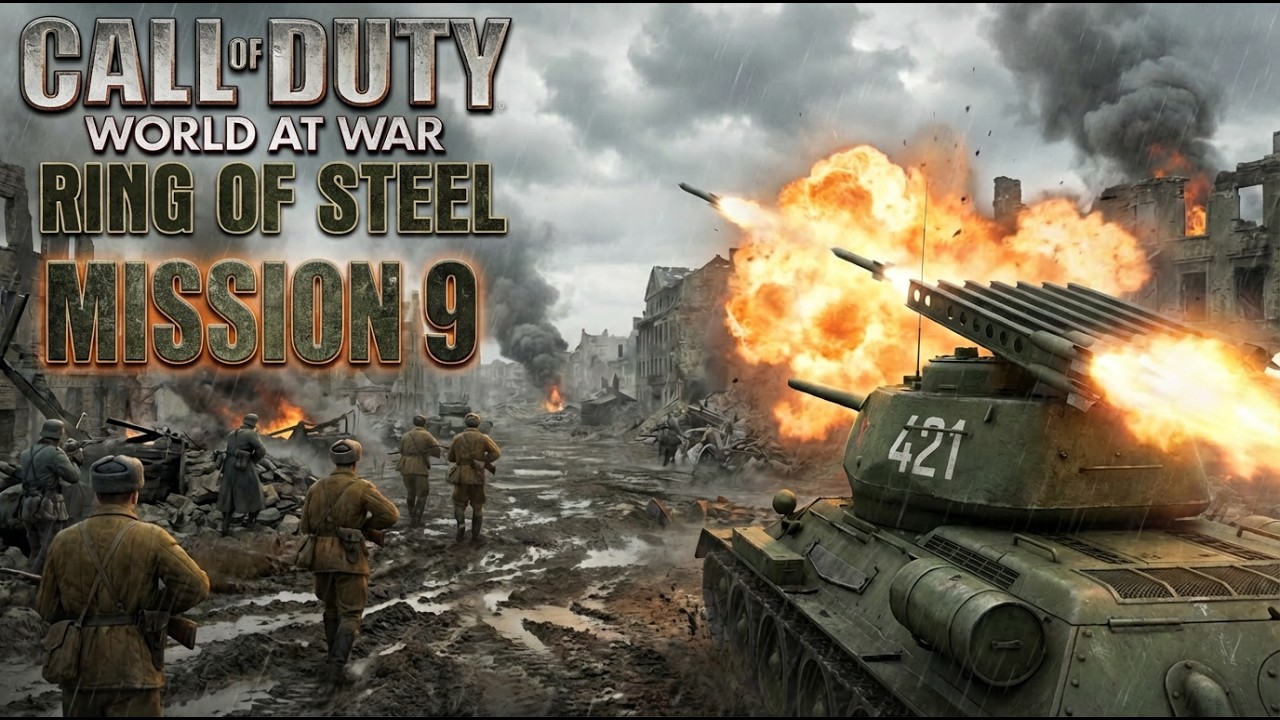 Call of Duty: World at War – Mission 9 Walkthrough | Ring of Steel