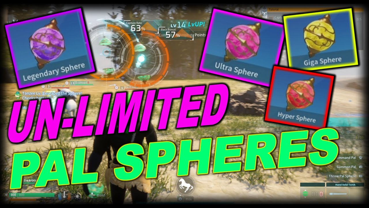 Infinite Pal Sphere Glitch Tutorial, UNLIMITED PAL SPHERE GLITCH WORKING IN PUBLIC SERVERS EASY XP
