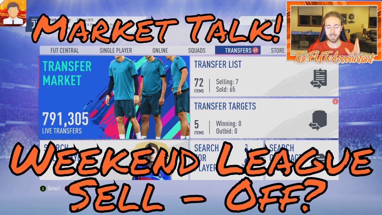 Market Talk! Weekend League Sell-Off? FIFA 19 Ultimate Team
