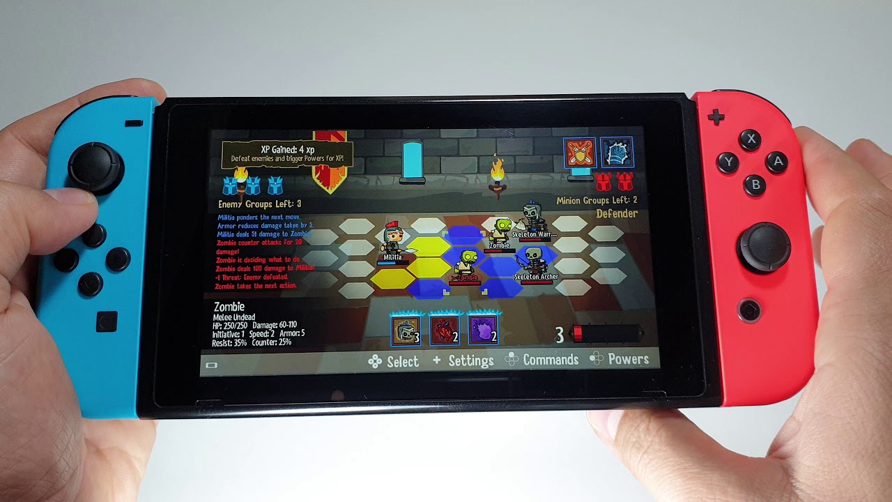 Reverse Crawl Nintendo Switch gameplay