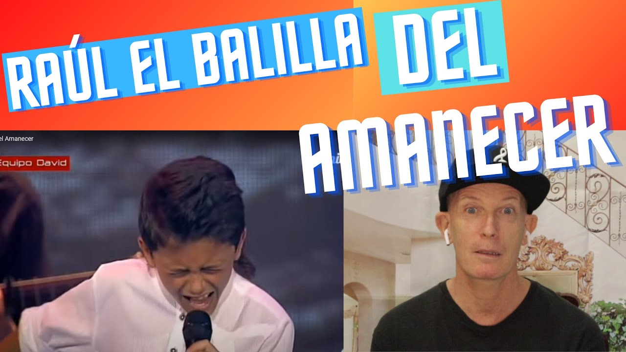 Raúl El Balilla,  Del Amanecer first time reaction. Gets better every time I watch it.