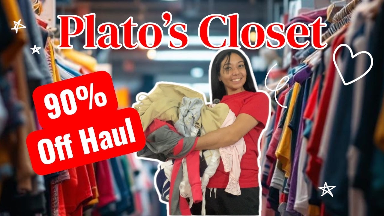Plato’s Closet 90% Off Thrift Haul | SKIMS NWT + Billie Eilish Hoodie