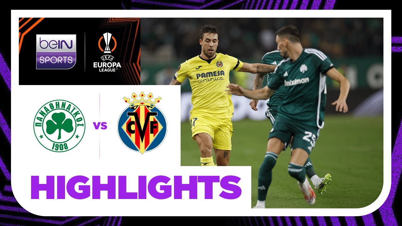 Panathinaikos v Villarreal | Europa League | Match Highlights