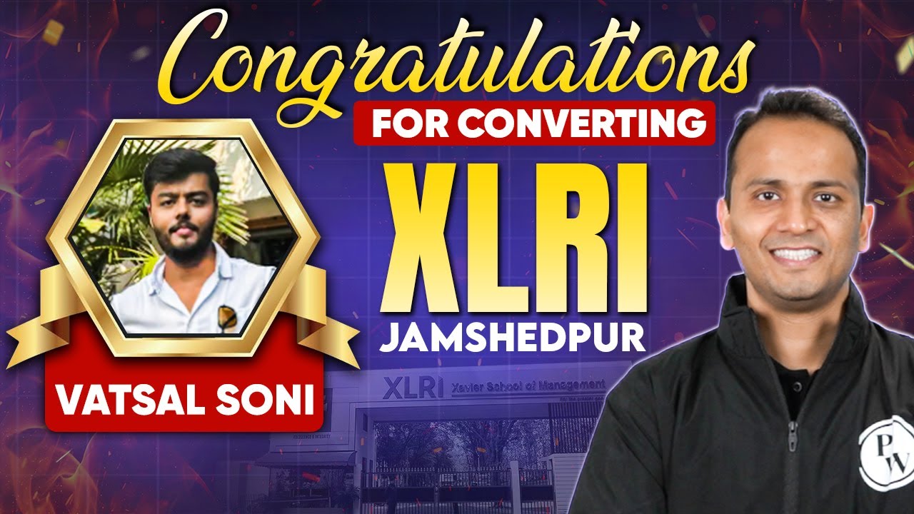 VATSAL SONI | XLRI JAMSHEDPUR | CAT 2024 FINAL SELECTION | MBA WALLAH