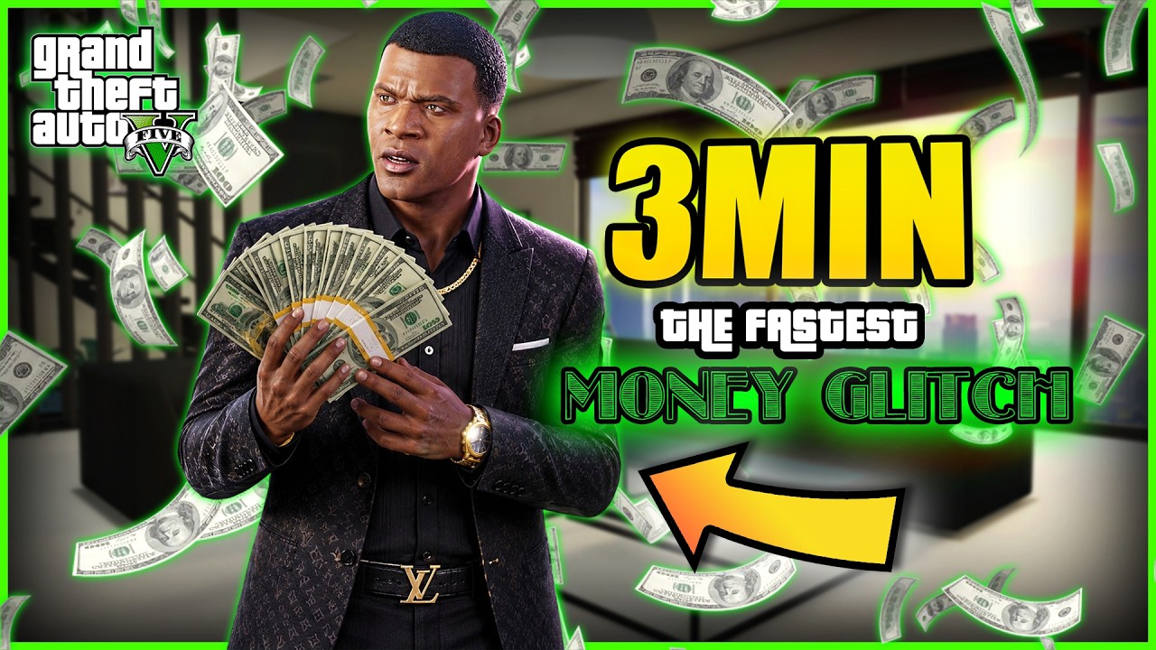 GTA 5 - 3 Min *THE FASTEST* Money Glitch in Story Mode (2026)