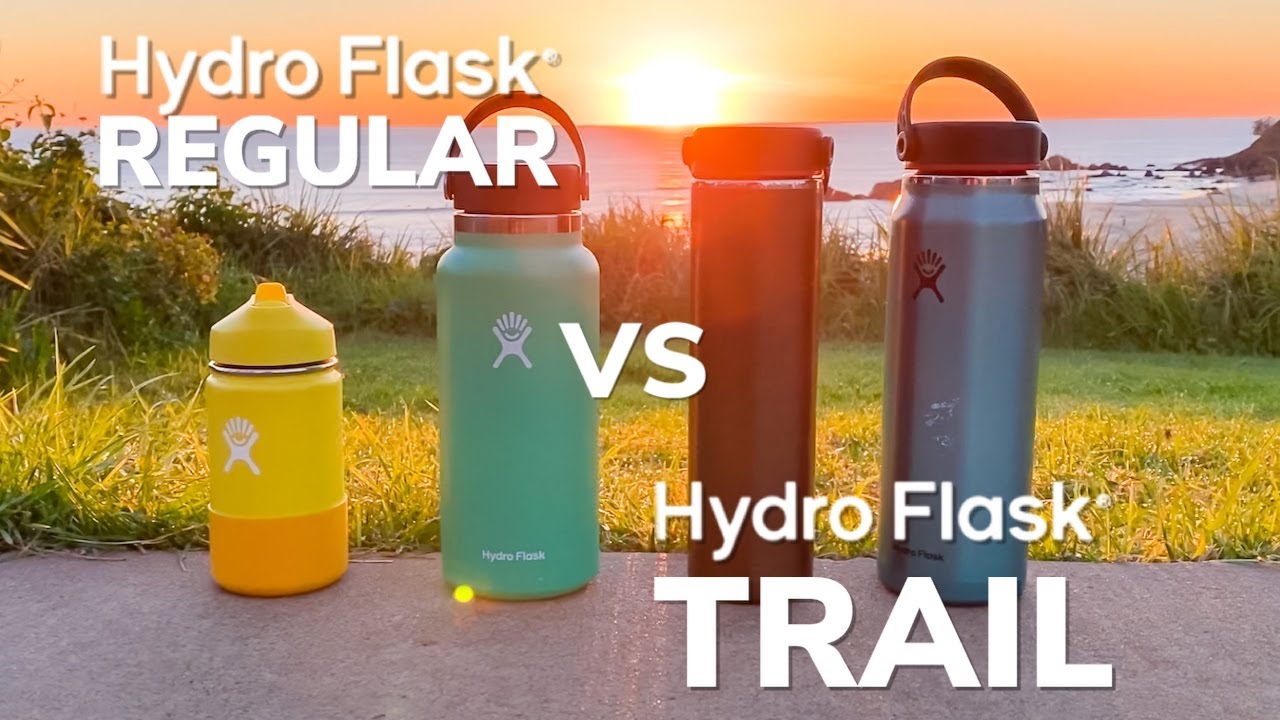 Серия Hydro Flask Trail против обычной Hydro Flask