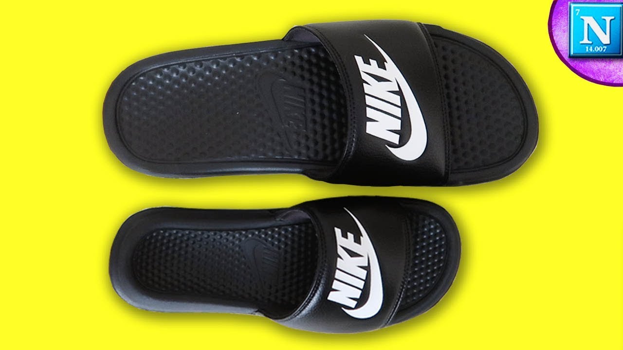 Nike Slides SHRINK in the SUN !!
