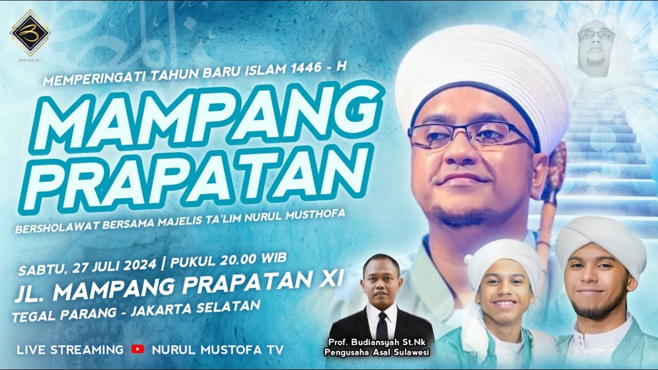 🔴 LIVE | Mampang Bersholawat | Mampang Prapatan Jakarta selatan | Sabtu 27 July  2024
