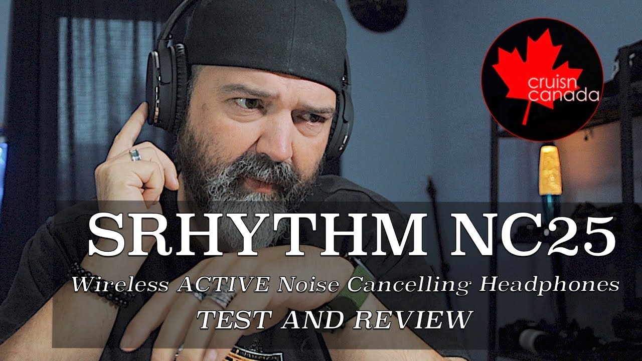 Srhythm NC25 Wireless ACTIVE Noise Cancelling Headphones | Best Under $50?