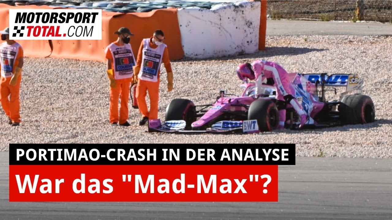 Crash Verstappen vs. Stroll in Portimao (GP Portugal 2020)