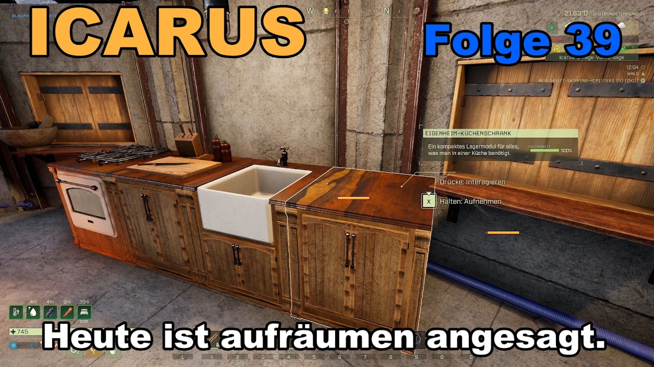 ICARUS #39-2026. Gameplay deutsch, Tipps und Tricks, Base Building.
