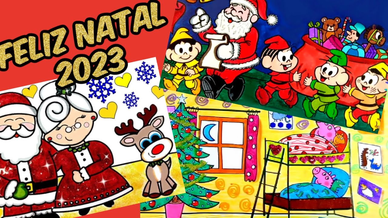 FELIZ NATAL 2023!!!! COLETÂNEA DE VÍDEOS DE NATAL NA DESENHOLÂNDIA