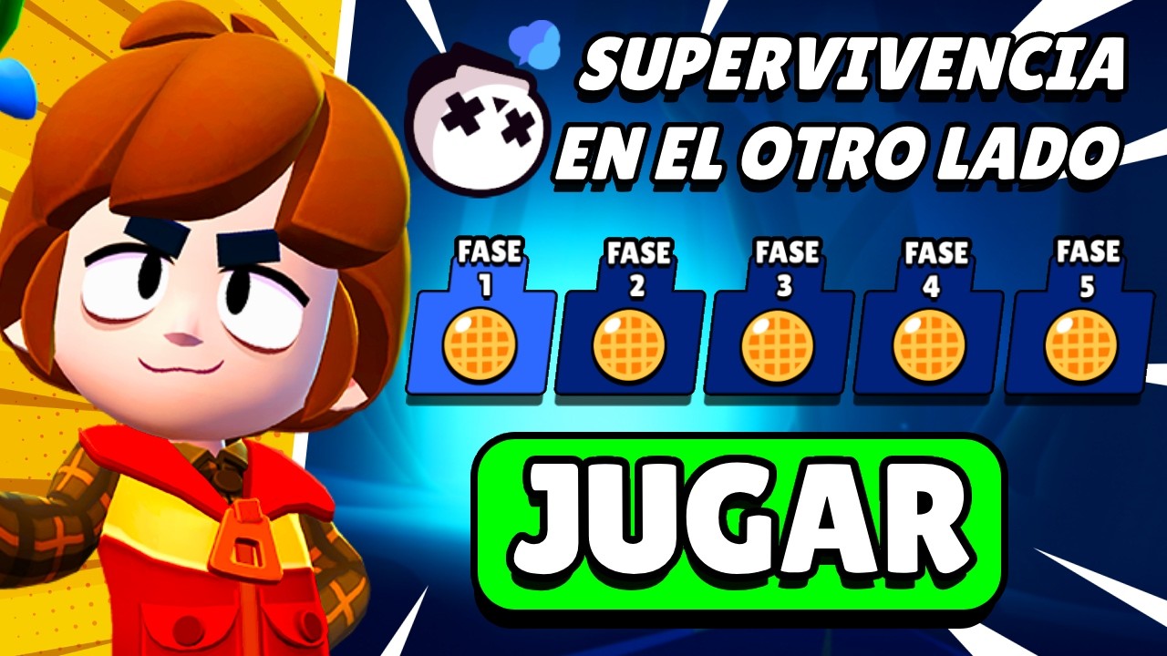 El nuevo MODO de SUPERVIVENCIA es un INFIERNO 🤬 | BRAWL STARS X STRANGER THINGS