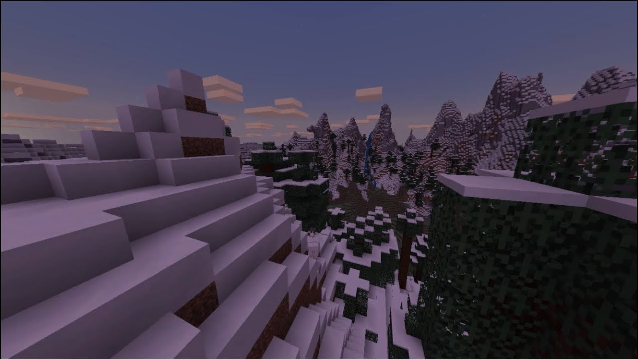 snowy mountain silence