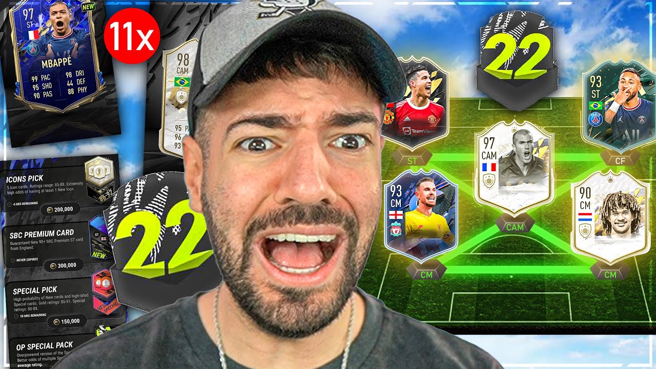 11x MADFUT PACKS entscheiden mein FIFA 22 TEAM 🔥🔥