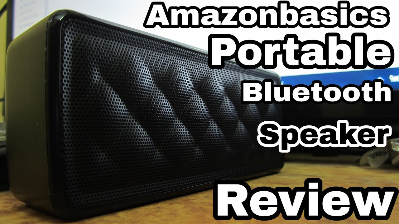 AmazonBasics Portable Bluetooth Speakers Unboxing and Review