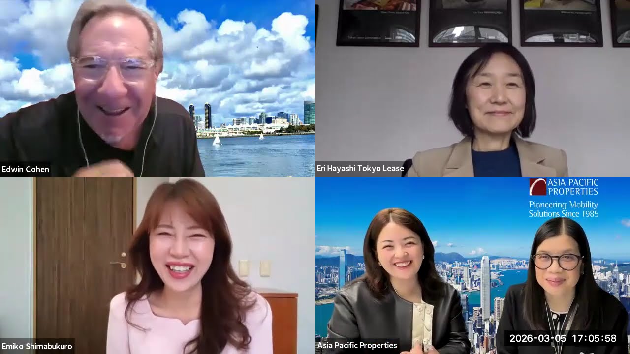 HK-based AsiaPacificProperties + AllJapanRelocation +TokyoLeasing strengthen cross-border relations