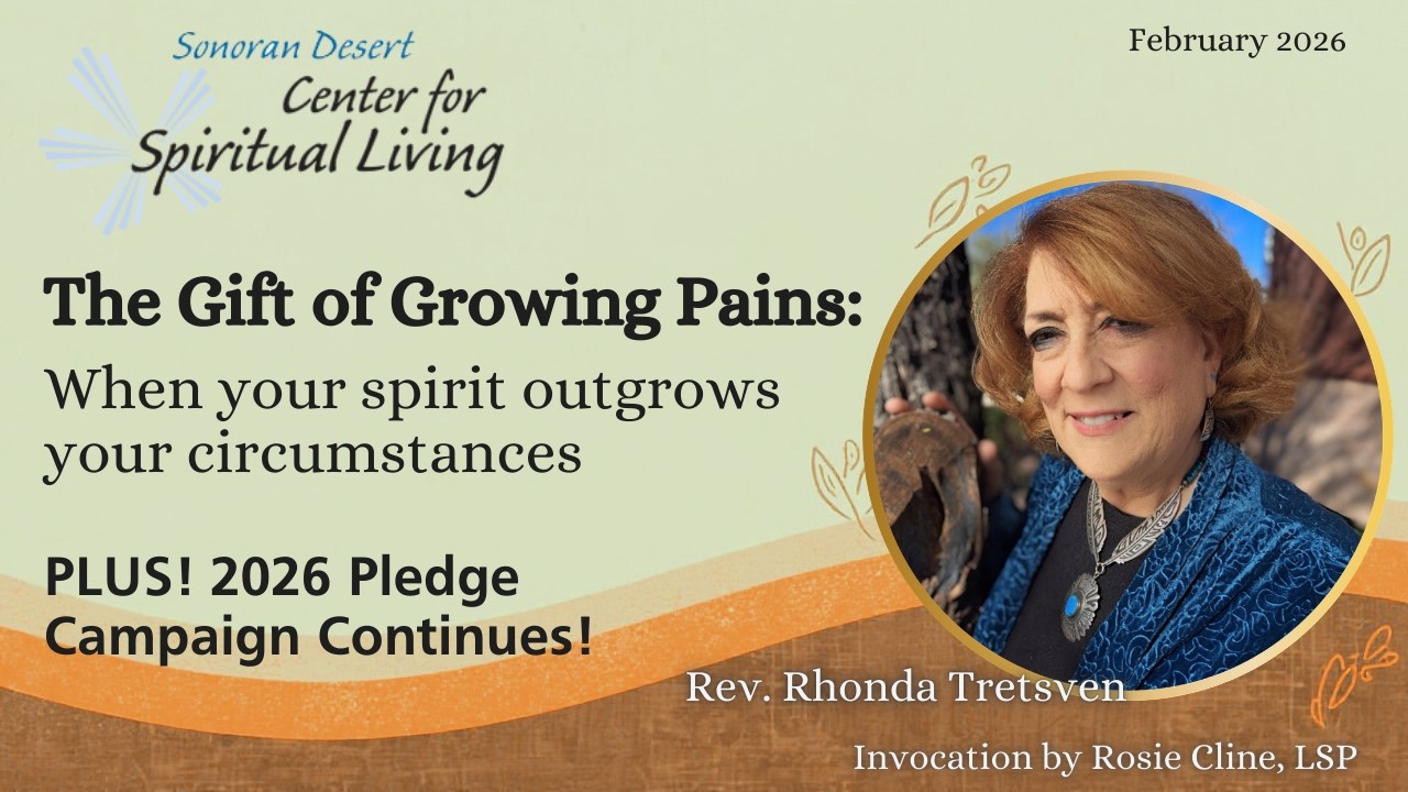 When Your Spirit Outgrows Circumstances | The Gift of Growing Pains | Rev. Rhoni Tretsven